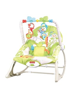 Buy Infant To Toddler Recliner Portable Foldable Unique Design Vibratonal Rocker For Baby in UAE