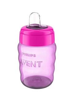 Buy Classic Training Baby Feeding Bottle, 260 ml - Purple/Pink in Saudi Arabia