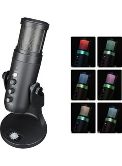 Buy USB Computer Microphone Black in UAE