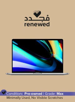 Buy Renewed - Macbook Pro (2019) A2141 Touch Bar Laptop 16-Inch Display,Intel Core i7 Processor/8th Gen/32GB RAM/512GB SSD/4GB Radeon Pro 5300M Graphics English Space Grey in UAE