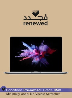 Buy Renewed - Macbook Pro (2020) A2159 Laptop With 13.3-Inch Display, Intel Core i7 Processor/9th Gen/8GB RAM/256GB SSD/1.5GB Integrated Graphics With Touch Bar English Space Grey in UAE