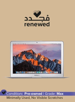 Buy Renewed - Macbook Air A1466 (2017) Laptop With 13.3-Inch Display,Intel Core i7 Processor/7th Gen/8GB RAM/256GB SSD/1.5GB Integrated Graphics English Silver in UAE