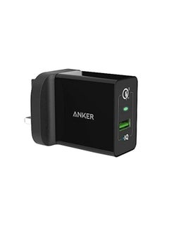 Buy PowerPort+ Wall Charger Black in UAE