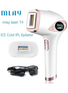 Buy T4 Ice Compress Laser Hair Removal Device Melsya Pink in Egypt