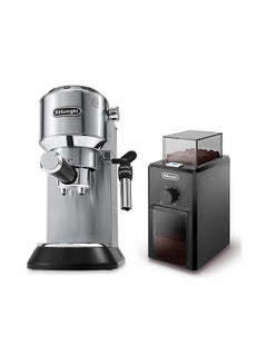 Buy Dedica Style Pump Espresso Coffee Maker 3.0 L EC685M + KG79 METALLIC in Egypt