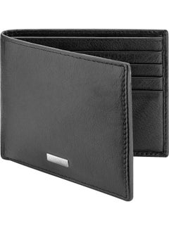 Buy Genuine Leather Men's Wallet Black in UAE