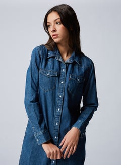 levi denim shirt dress