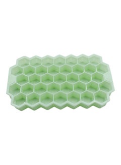 Buy 37-Slot Honeycomb Shape Ice Cube Tray Green 20.5 x 12 x 2.5cm in Egypt