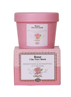 Buy Rose Clay Face Mask 100grams in UAE