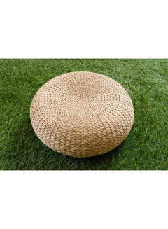 Buy Vida Floor Cushion combination Natural 40x40x15cm in UAE