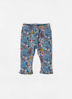 Buy Baby Floral Print Leggings Multicolour in Egypt