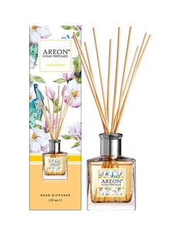 Buy Reed Diffuser With Incense Sticks Osmanthus Yellow 150ml in Saudi Arabia