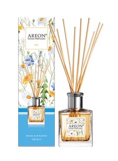 Buy Reed Diffuser With Incense Sticks Spa Blue 150ml in UAE