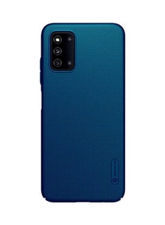 Buy Super Frosted Shield Matte Case For Samsung Galaxy F52 5G Peacock Blue in Egypt