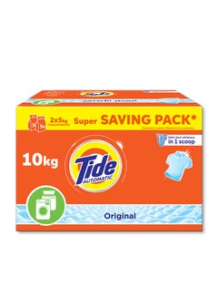 Buy Automatic Powder Laundry Detergent, Original Scent White 10kg in Saudi Arabia