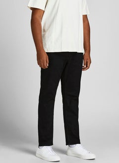 Buy Plus Size Classic Denim Jeans Black in UAE