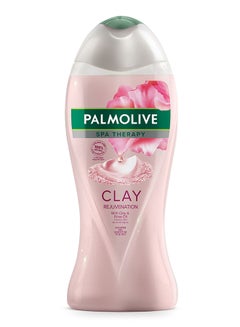 Buy Natural Clay Rejuvenation Rose Shower Gel Multicolour 500ml in UAE