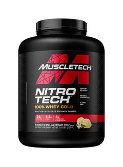 Buy Nitro Tech Whey Gold French Vanilla Crème 5Lb in Saudi Arabia