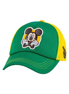 Buy Mickey Mouse Cap From Disney Green/Green/Yellow in UAE