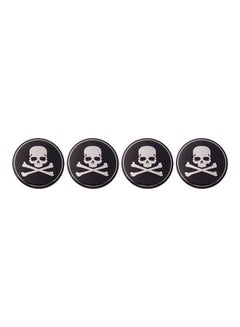 Buy Logo Center Wheel Caps 4 Pieces-Danger For Car in Egypt