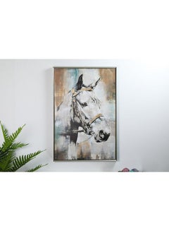 Buy Horse Canvas Frame Multicolour 63x93cm in UAE