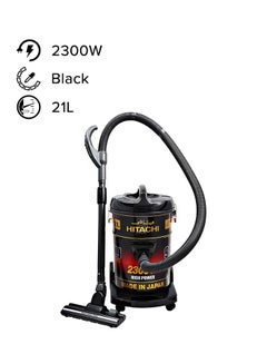 Buy Can Type Vacuum Cleaner 21 L 2300 W CV9800YJ240BR Black in UAE
