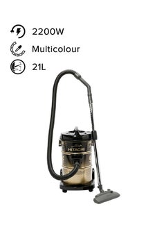 Buy Electric Drum Vacuum Cleaner 2200W 21 L 2200 W 100081572 Multicolour in Saudi Arabia