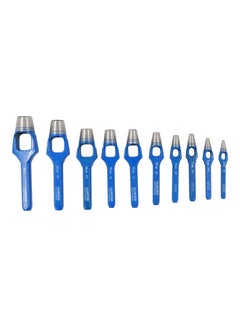 اشتري 10-Piece Arch Punch Blue 25-Marmm في الامارات