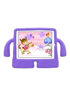 Buy Kids Friendly Shockproof Silicone Case For iPad 7th Generation/iPad Air 3 Purple in UAE