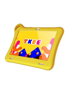 Buy Tkee Mini 2 Kids Tablet 7-Inch, 2GB RAM, 32GB, Wi-Fi, Orange/Yellow in Saudi Arabia