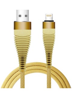 Buy Iphone Charging Cable Gold in Saudi Arabia