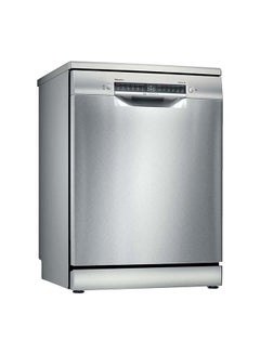 Buy Series 4 Free-Standing Stainless Steel Dishwasher 13 Pcs SMS4HMI26M Silver in UAE