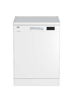 Buy Freestanding Dishwasher (14 Place Settings, Full-size) 9.5 L DFN16421W White in UAE