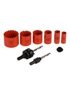 Buy Hole Saw Drill Bit Set Multicolour in Saudi Arabia