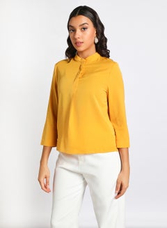 Buy Casual Top Yellow in Saudi Arabia