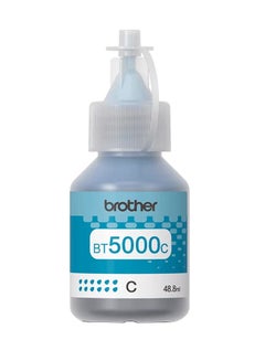 Buy Genuine BT5000C Ultra High Yield Ink Bottle For Tank Printers Cyan in UAE