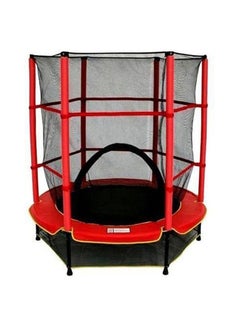 Buy Heavy-Duty Indoor And Outdoor Jumping Trampoline With Safety Net For Safe Play Time 4feet in Saudi Arabia