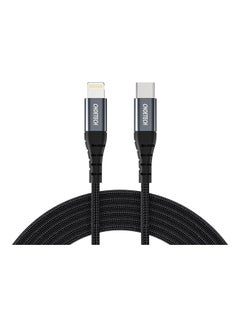 Buy 1.2-Meter USB C To Lightning MFI Cable Black in Saudi Arabia