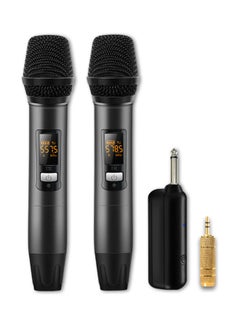 Buy Handheld Wireless Microphone Grey in UAE