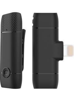 Buy M10 Wireless Lavalier Microphone Black in UAE