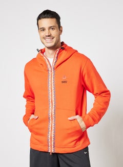 اشتري Kyrie Full-Zip Hoodie Orange في الامارات