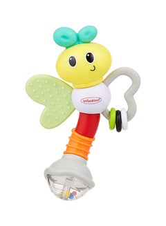 Buy Rattle And Teether - Love Bug Assorted in UAE