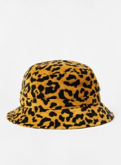 Buy Novelty Leopard Bucket Hat Brown in UAE