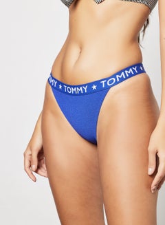 Buy Cheeky Bikini Bottoms Blue in UAE