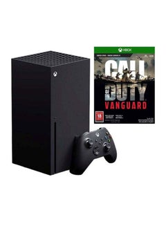 Buy 1TB Xbox Series X Console Disc Version With Controller And Call of Duty: Vanguard XB1 Game in UAE