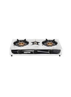 Buy Stainless Steel Gas Cooker Auto Piezo Ignition Triple Gas Burner  Low Gas Consumption  FFD  Cast Iron Mixing Tube GGC31032 Silver/Black in UAE