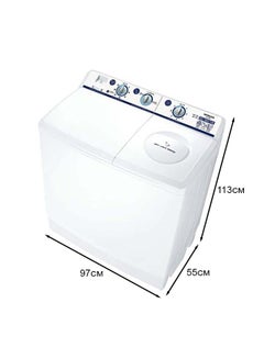 Buy Semi Automatic Washing Machine PS1405SJ3CGXWH White in UAE