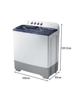 Buy Semi Automatic Top Load Washing Machine 15 kg 410 W WT15K5200MB/GU White in UAE