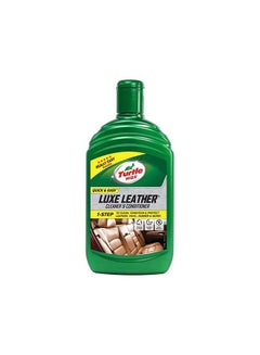 Buy Turtle Wax 51793, 500ml, Quick & Easy Luxe Leather Cleaner & Conditioner in UAE