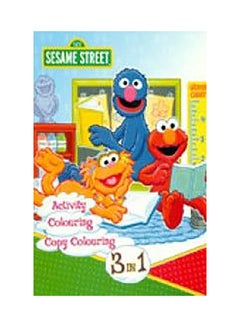 اشتري Sesame Street : Activity, Colouring & Copy Colouring paperback english في الامارات